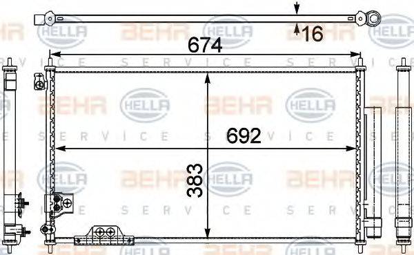 BEHR HELLA SERVICE 8FC 351 303-691
