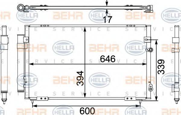 BEHR HELLA SERVICE 8FC 351 304-101