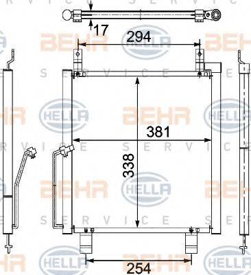 BEHR HELLA SERVICE 8FC 351 304-191