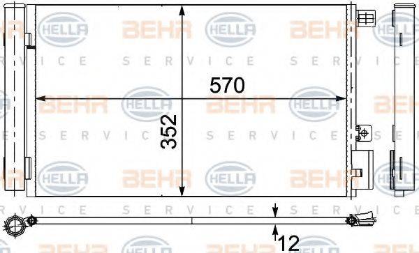 BEHR HELLA SERVICE 8FC 351 304-261