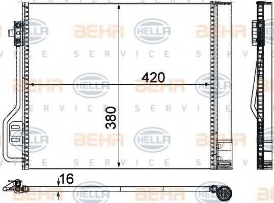 BEHR HELLA SERVICE 8FC 351 304-291