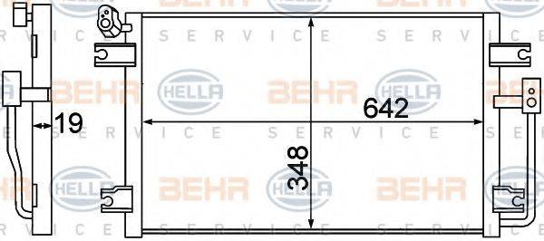 BEHR HELLA SERVICE 8FC 351 305-301