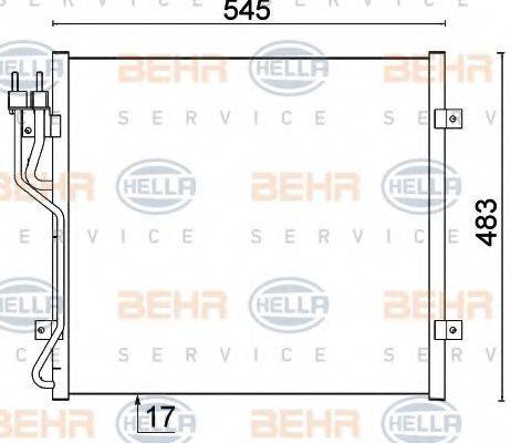 BEHR HELLA SERVICE 8FC 351 307-531