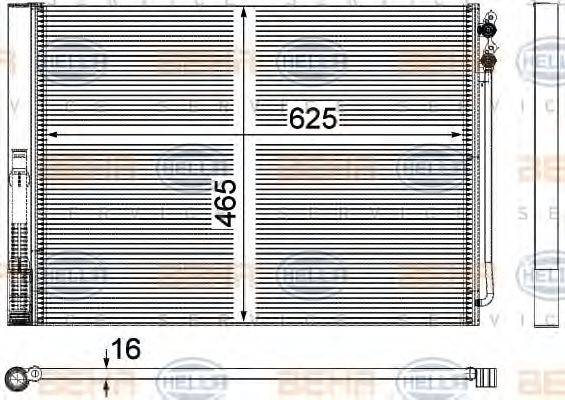 BEHR HELLA SERVICE 8FC 351 309-141