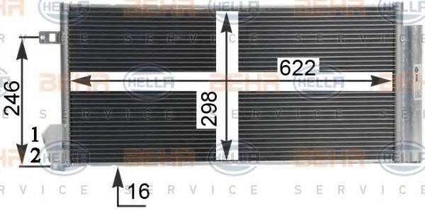 BEHR HELLA SERVICE 8FC 351 310-591