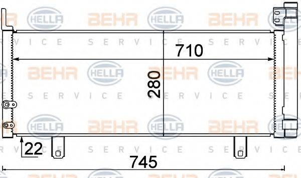 BEHR HELLA SERVICE 8FC 351 310-651