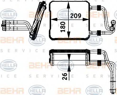 BEHR HELLA SERVICE 8FH 351 311-201