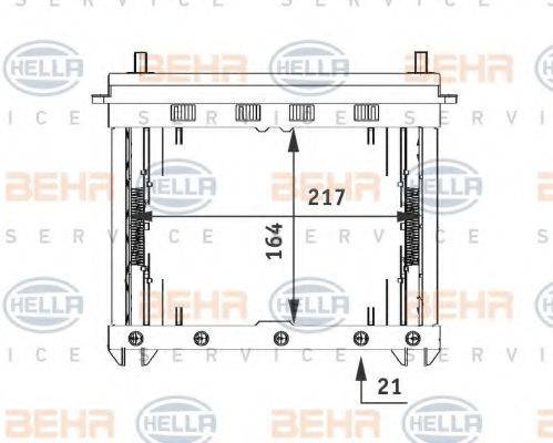 BEHR HELLA SERVICE 8FH 351 311-221