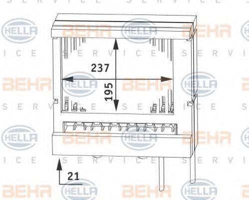 BEHR HELLA SERVICE 8FH 351 311-241