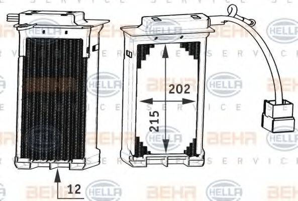 BEHR HELLA SERVICE 8FH 351 311-251