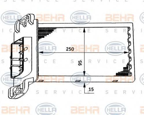 BEHR HELLA SERVICE 8FH 351 311-271