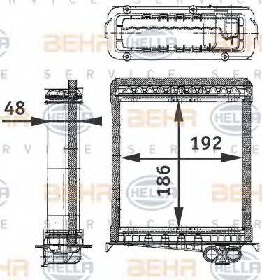BEHR HELLA SERVICE 8FH 351 311-751