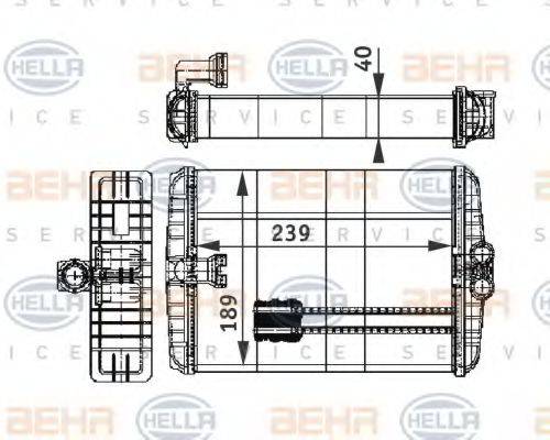 BEHR HELLA SERVICE 8FH 351 312-021