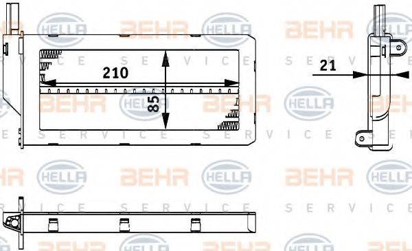 BEHR HELLA SERVICE 8FH 351 312-121