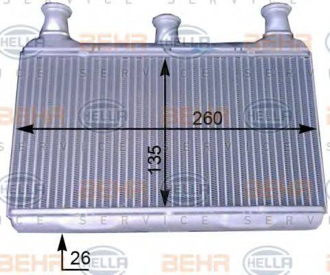 BEHR HELLA SERVICE 8FH 351 312-161