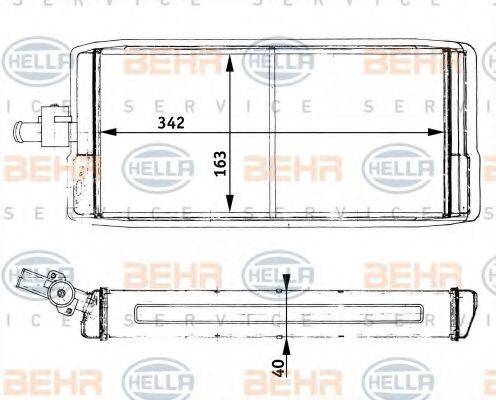 BEHR HELLA SERVICE 8FH 351 312-231