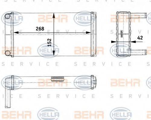 BEHR HELLA SERVICE 8FH 351 312-401