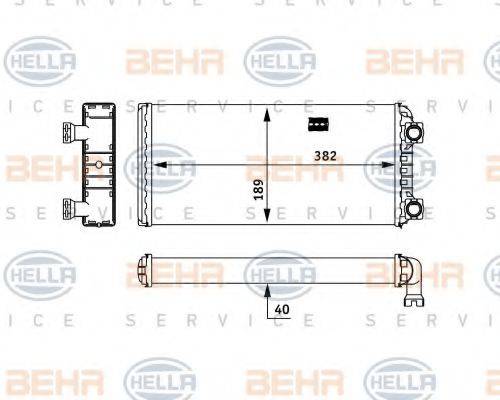 BEHR HELLA SERVICE 8FH 351 312-591