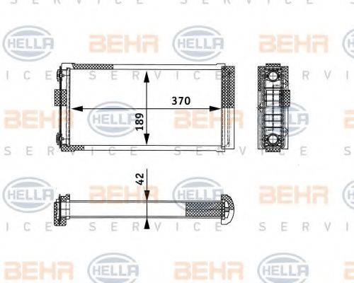 BEHR HELLA SERVICE 8FH 351 312-601