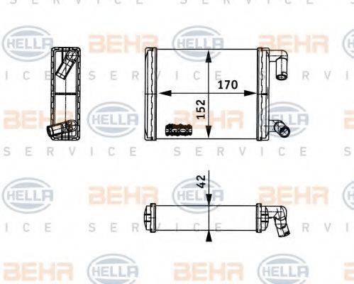 BEHR HELLA SERVICE 8FH 351 312-731