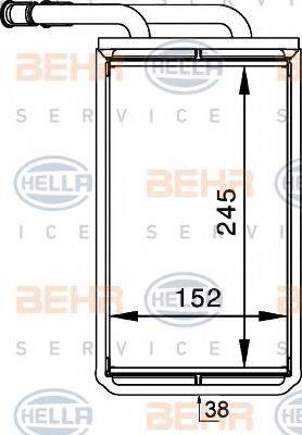 BEHR HELLA SERVICE 8FH 351 313-101