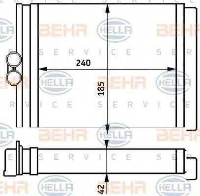 BEHR HELLA SERVICE 8FH 351 313-151