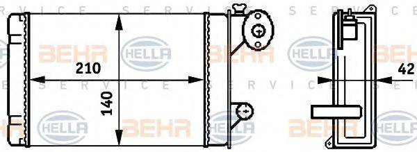 BEHR HELLA SERVICE 8FH 351 313-341