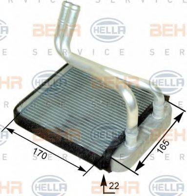 BEHR HELLA SERVICE 8FH 351 315-311