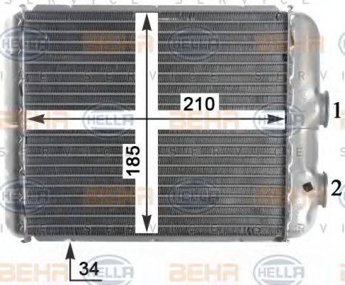 BEHR HELLA SERVICE 8FH 351 315-341