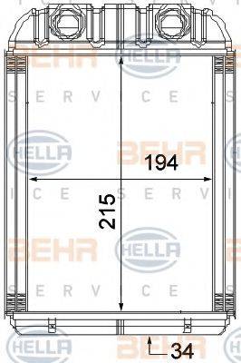 BEHR HELLA SERVICE 8FH 351 315-351