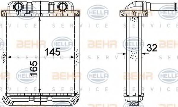 BEHR HELLA SERVICE 8FH 351 315-391