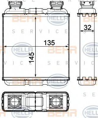 BEHR HELLA SERVICE 8FH 351 315-481