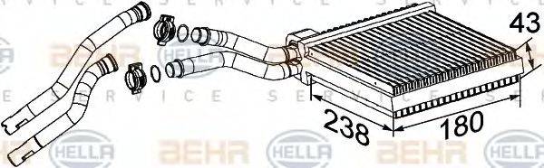BEHR HELLA SERVICE 8FH 351 315-641