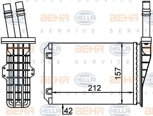 BEHR HELLA SERVICE 8FH 351 316-534
