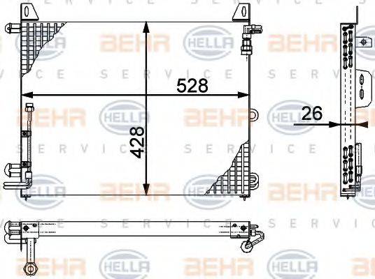 BEHR HELLA SERVICE 8FC 351 317-181