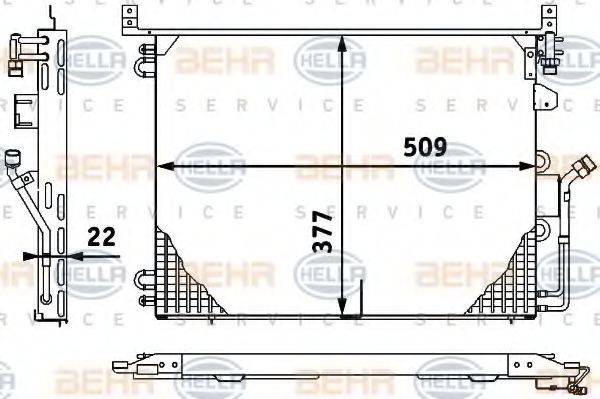 BEHR HELLA SERVICE 8FC 351 317-291