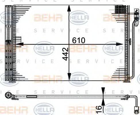 BEHR HELLA SERVICE 8FC 351 317-481