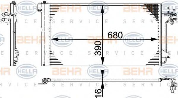 BEHR HELLA SERVICE 8FC 351 317-651