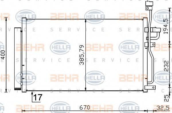 BEHR HELLA SERVICE 8FC 351 319-191