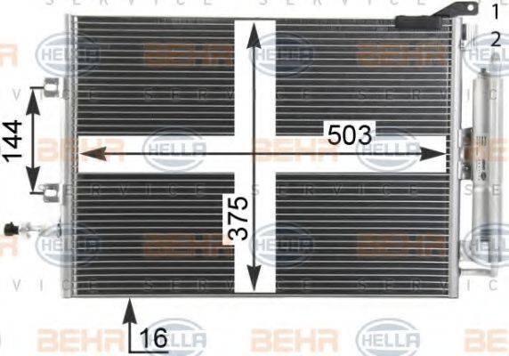 BEHR HELLA SERVICE 8FC 351 319-251