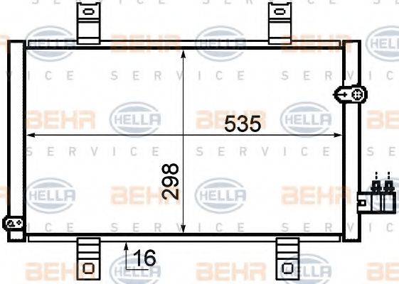 BEHR HELLA SERVICE 8FC 351 319-271