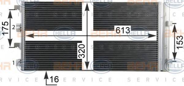 BEHR HELLA SERVICE 8FC 351 319-291