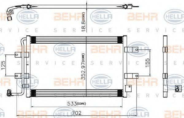BEHR HELLA SERVICE 8FC 351 319-311