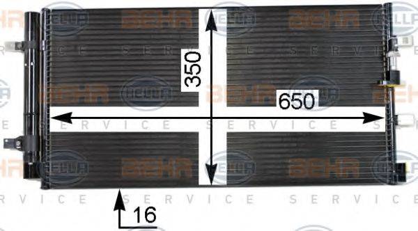 BEHR HELLA SERVICE 8FC 351 319-481