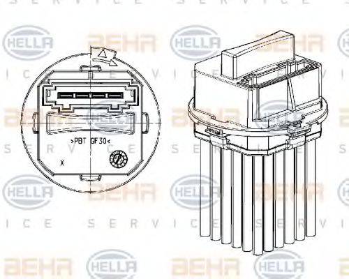 BEHR HELLA SERVICE 5DS 351 320-011