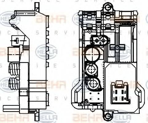 BEHR HELLA SERVICE 5HL 351 321-141