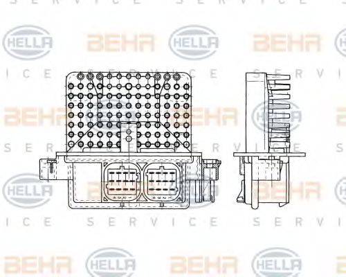 BEHR HELLA SERVICE 5HL 351 321-261