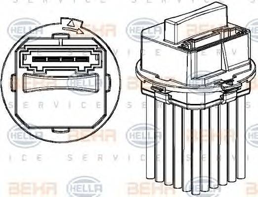 BEHR HELLA SERVICE 5HL 351 321-321