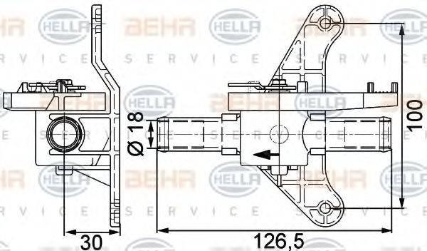 BEHR HELLA SERVICE 9XL 351 328-041