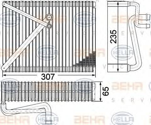 BEHR HELLA SERVICE 8FV 351 330-651